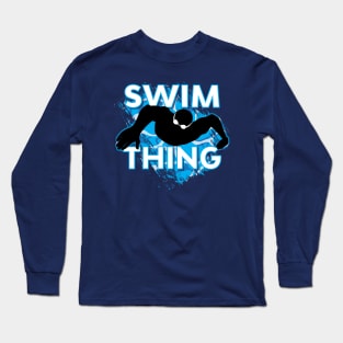 Swim Pool Swim Thing Long Sleeve T-Shirt